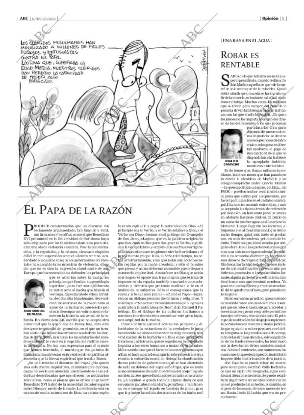 ABC MADRID 18-09-2006 página 5