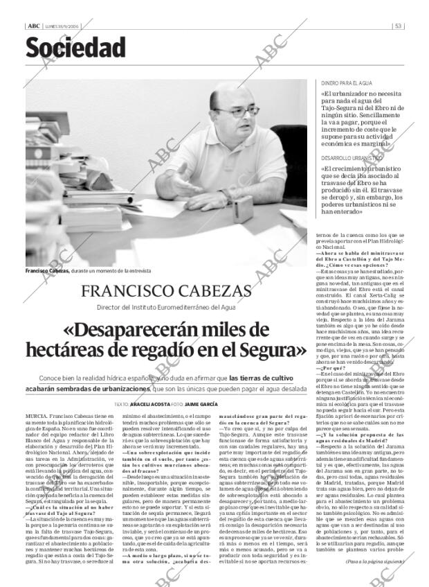 ABC MADRID 18-09-2006 página 53