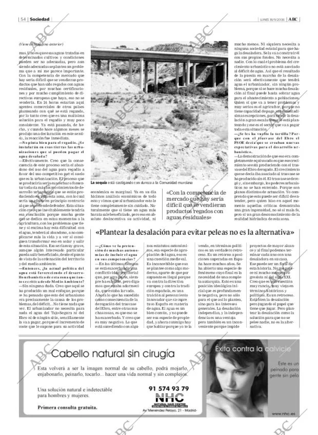 ABC MADRID 18-09-2006 página 54