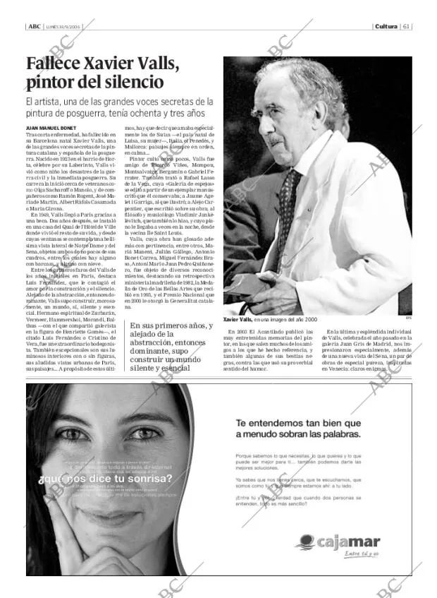 ABC MADRID 18-09-2006 página 61