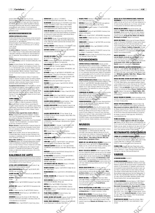 ABC MADRID 18-09-2006 página 72