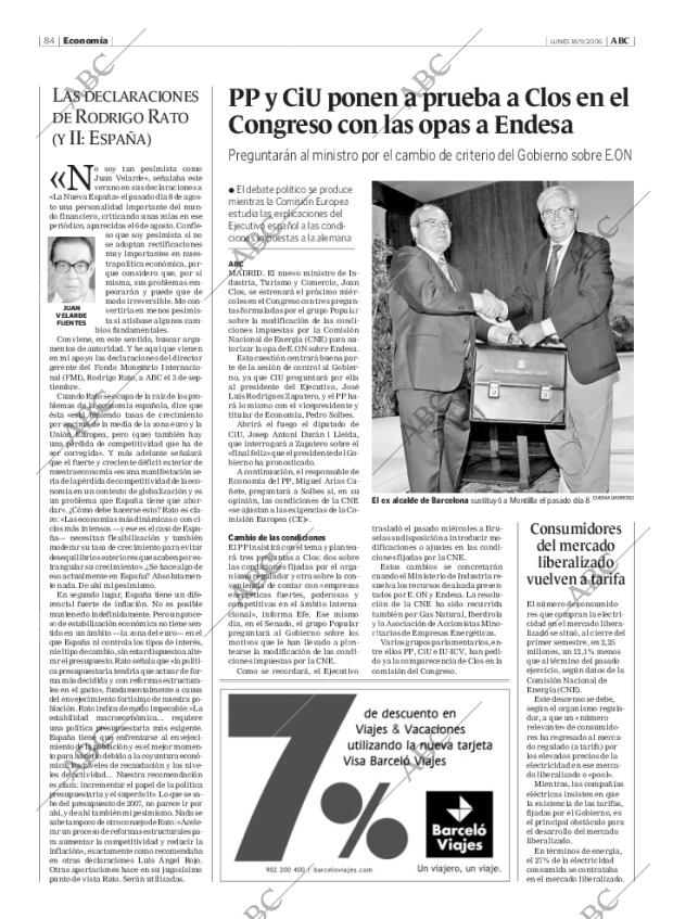 ABC MADRID 18-09-2006 página 84