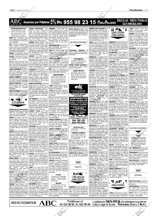 ABC SEVILLA 18-09-2006 página 73