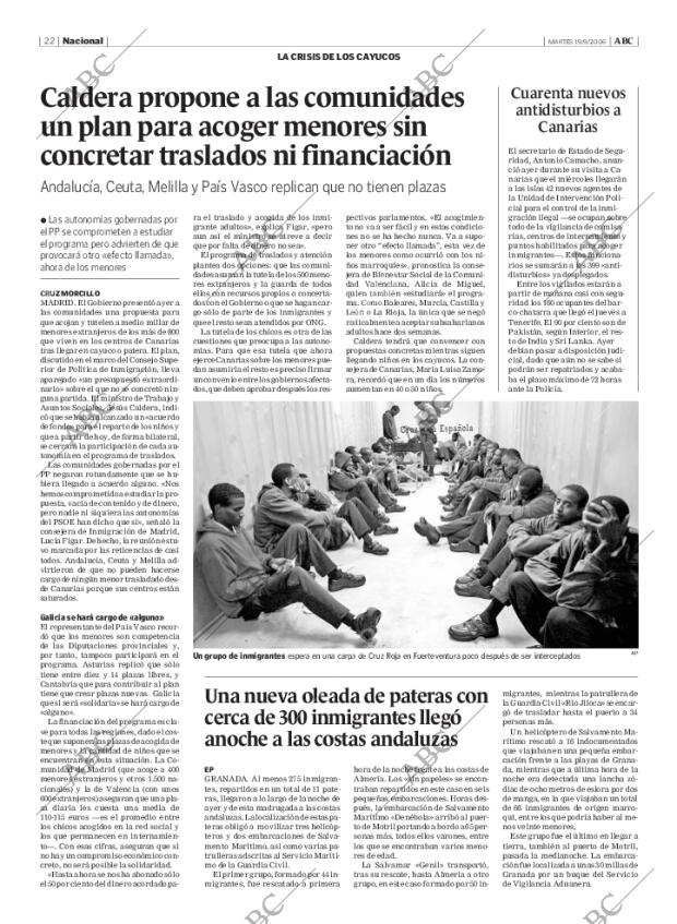 ABC MADRID 19-09-2006 página 22