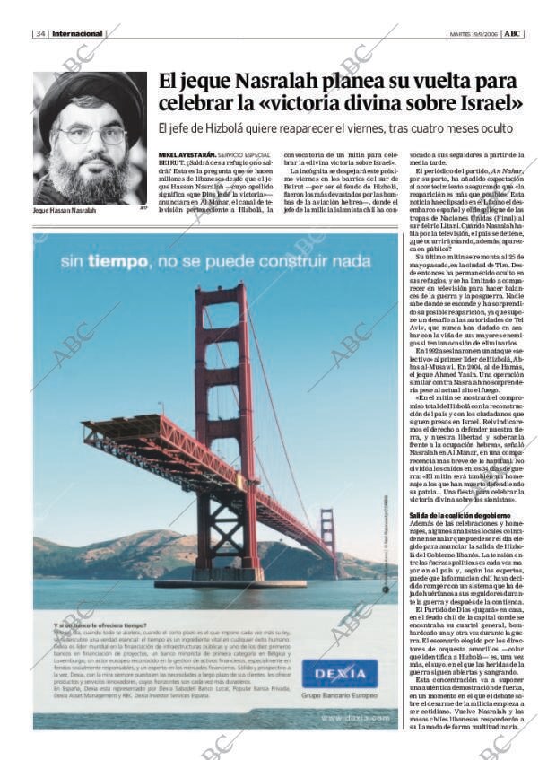 ABC MADRID 19-09-2006 página 34