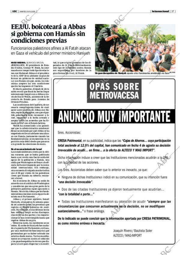 ABC MADRID 19-09-2006 página 37