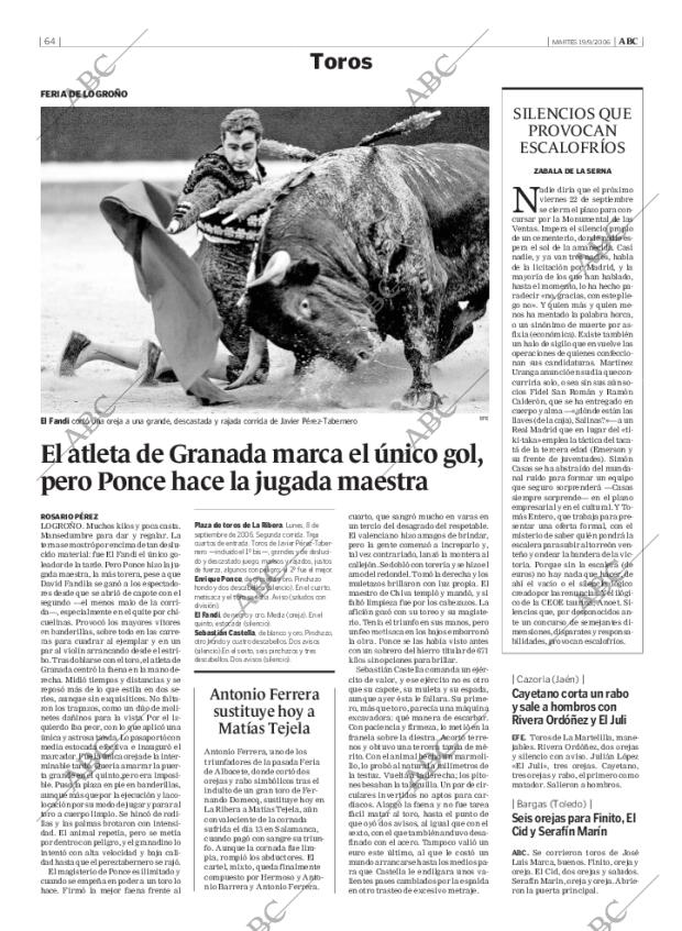 ABC MADRID 19-09-2006 página 64