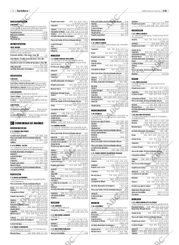 ABC MADRID 20-09-2006 página 74