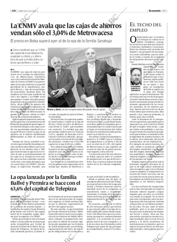 ABC MADRID 20-09-2006 página 95