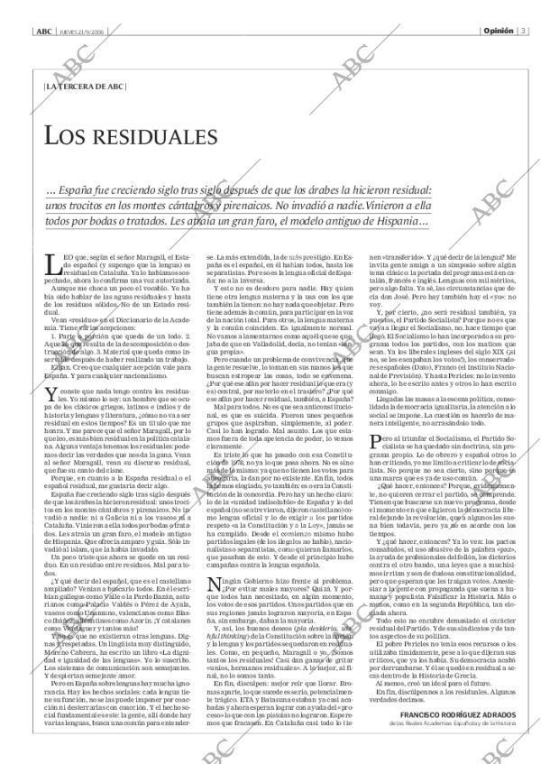 ABC MADRID 21-09-2006 página 3