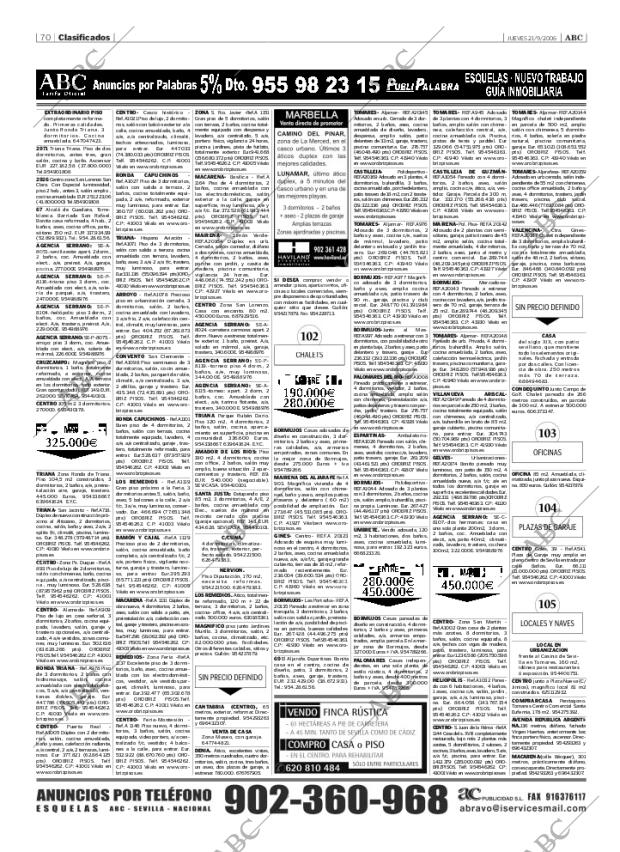 ABC SEVILLA 21-09-2006 página 70