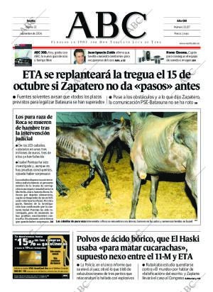 ABC SEVILLA 22-09-2006 página 1
