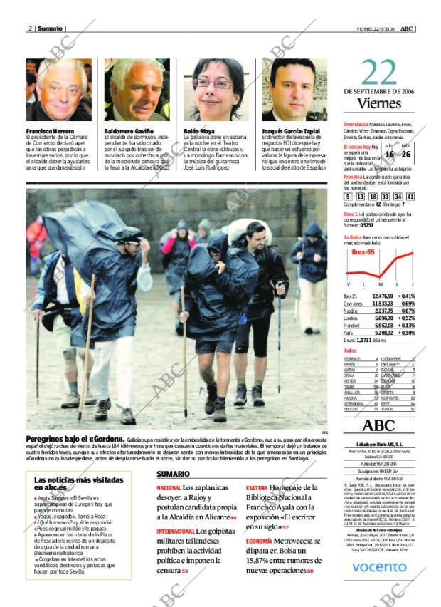 ABC SEVILLA 22-09-2006 página 2