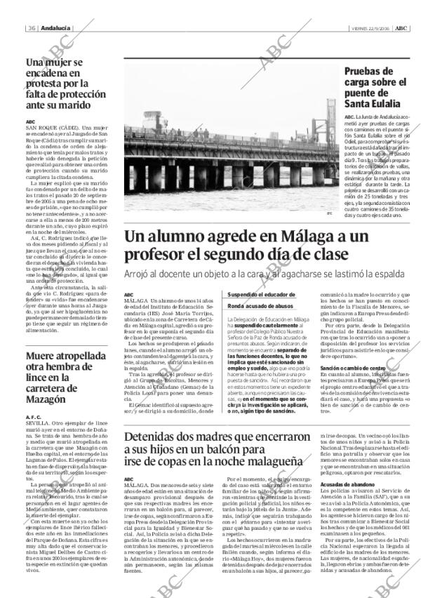 ABC SEVILLA 22-09-2006 página 36