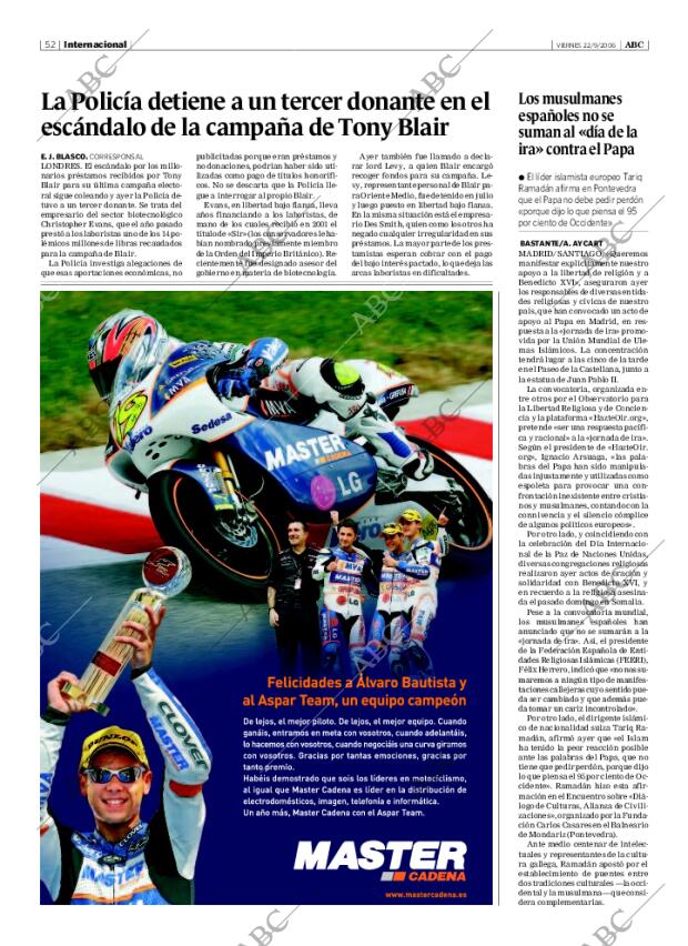 ABC SEVILLA 22-09-2006 página 52