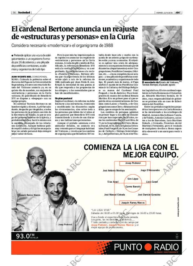ABC SEVILLA 22-09-2006 página 56
