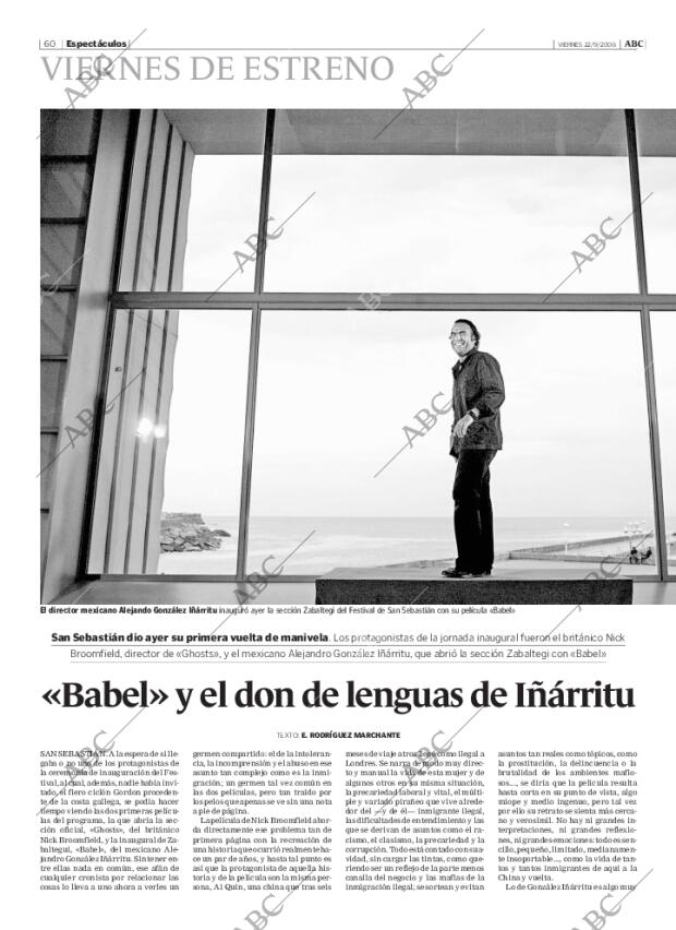 ABC SEVILLA 22-09-2006 página 60