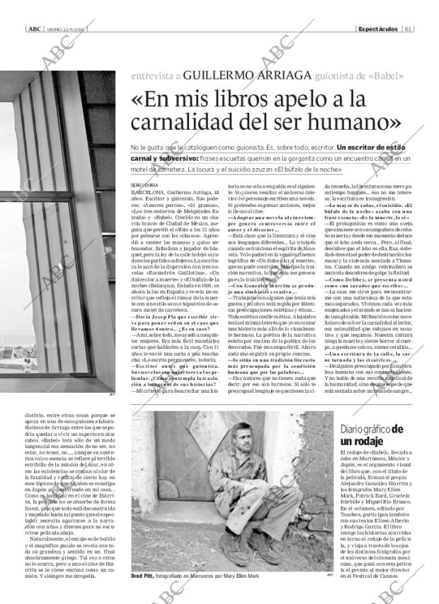 ABC SEVILLA 22-09-2006 página 61