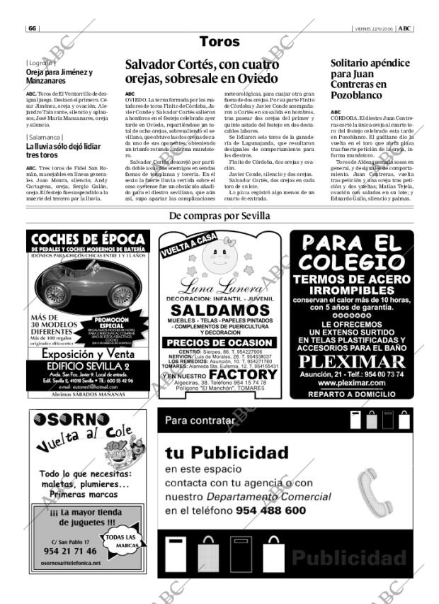 ABC SEVILLA 22-09-2006 página 66