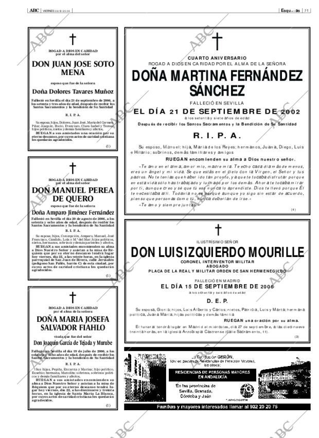 ABC SEVILLA 22-09-2006 página 71