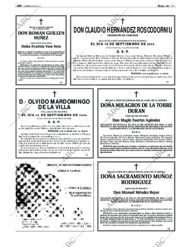 ABC SEVILLA 22-09-2006 página 73