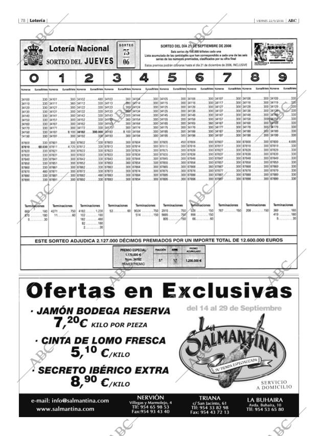ABC SEVILLA 22-09-2006 página 78