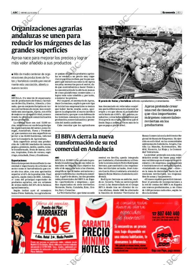 ABC SEVILLA 22-09-2006 página 83