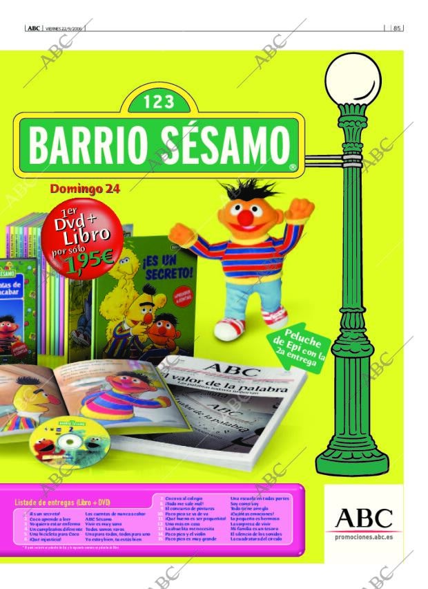 ABC SEVILLA 22-09-2006 página 85