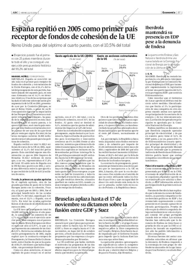ABC SEVILLA 22-09-2006 página 87