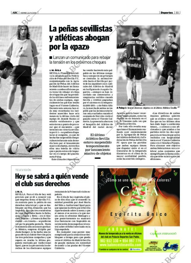 ABC SEVILLA 22-09-2006 página 93