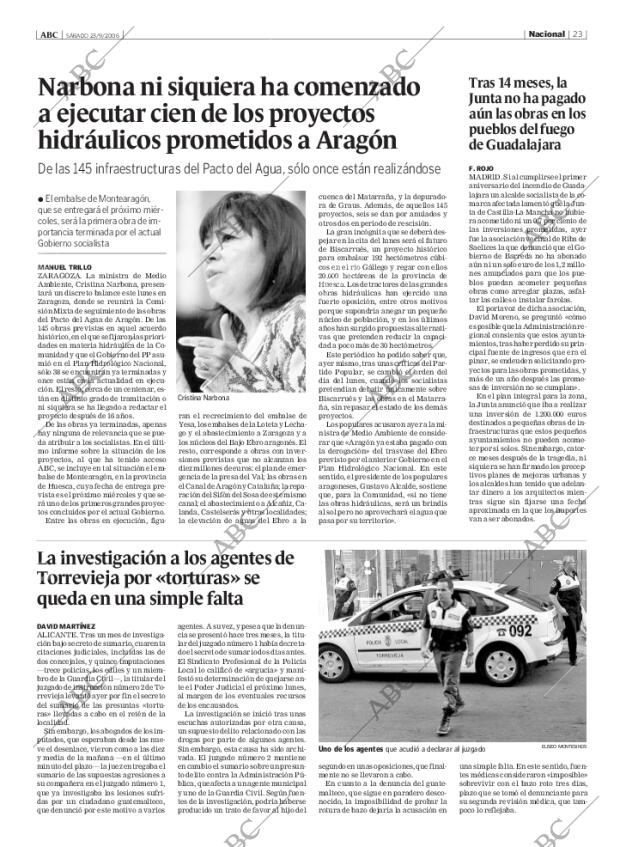 ABC MADRID 23-09-2006 página 23