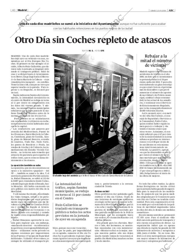 ABC MADRID 23-09-2006 página 40