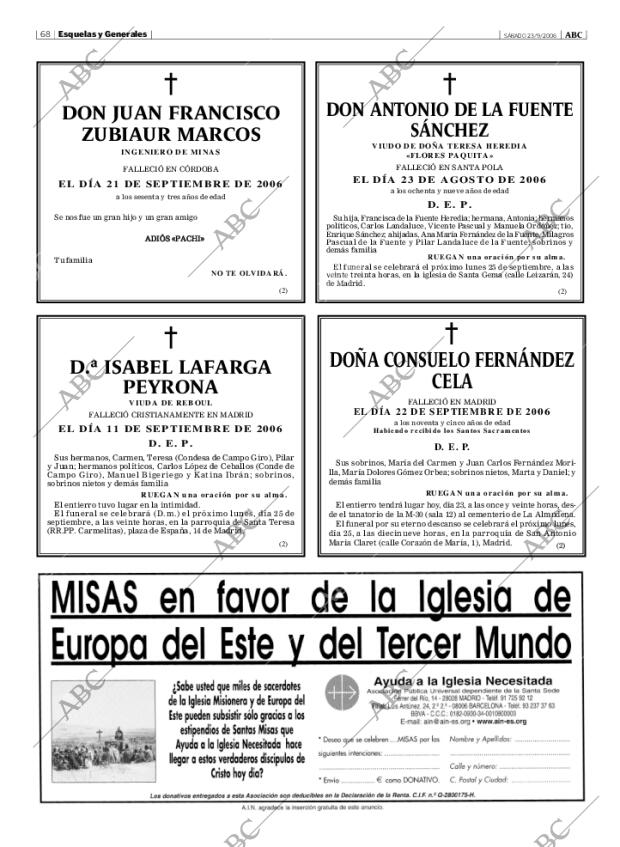 ABC MADRID 23-09-2006 página 84