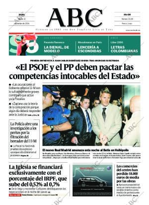 ABC SEVILLA 23-09-2006 página 1