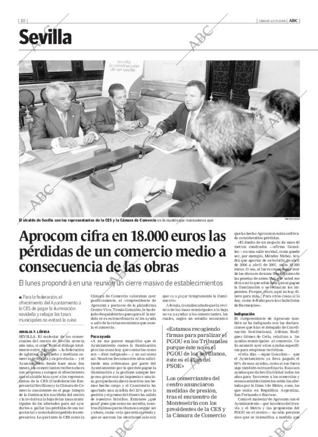 ABC SEVILLA 23-09-2006 página 10