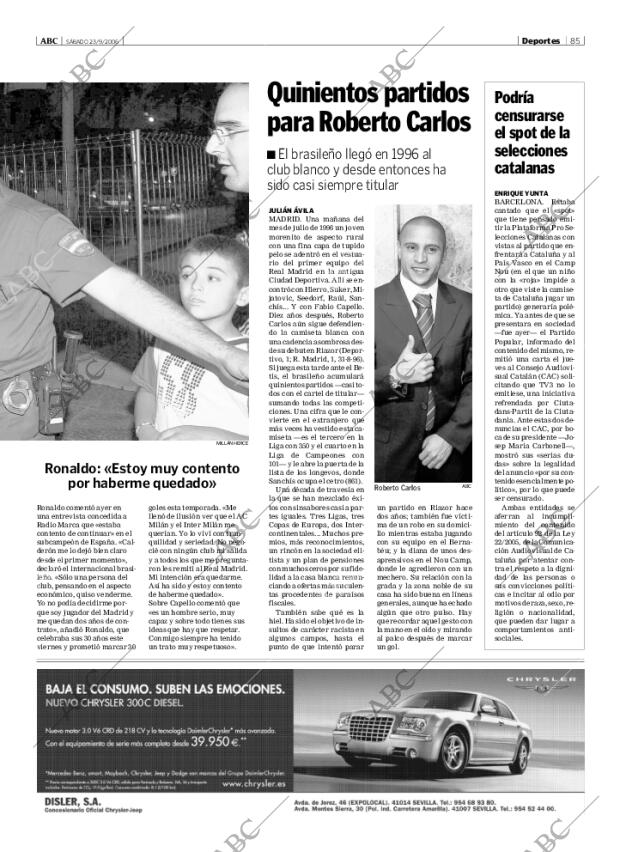 ABC SEVILLA 23-09-2006 página 101