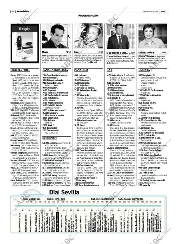 ABC SEVILLA 23-09-2006 página 114