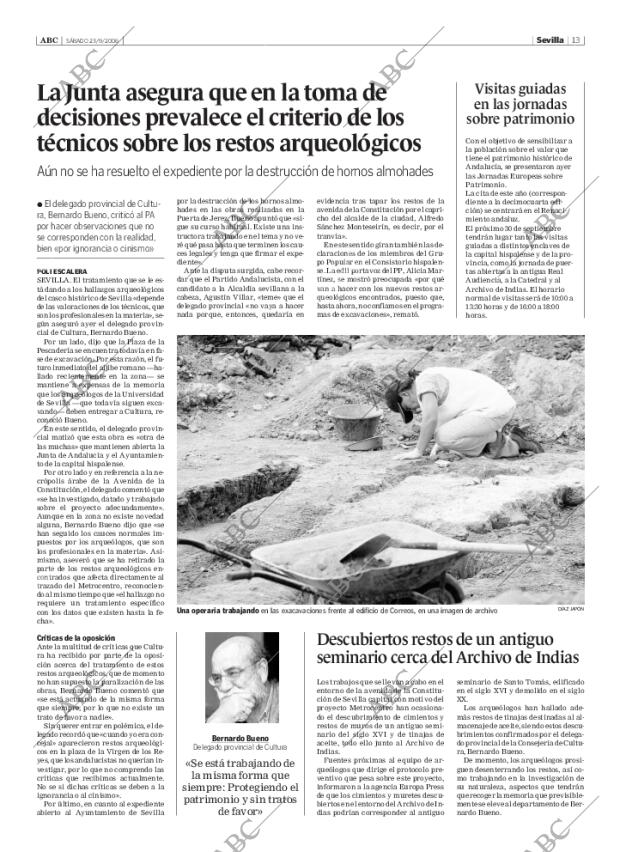 ABC SEVILLA 23-09-2006 página 13