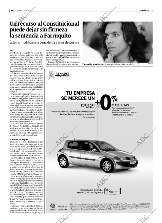 ABC SEVILLA 23-09-2006 página 17