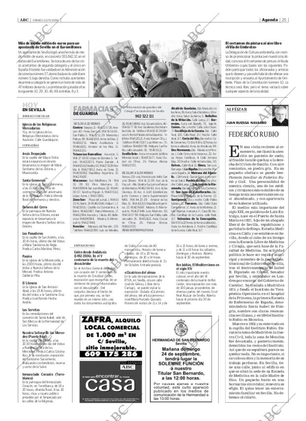 ABC SEVILLA 23-09-2006 página 25