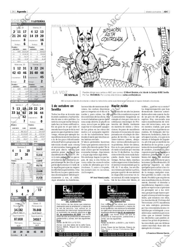 ABC SEVILLA 23-09-2006 página 26