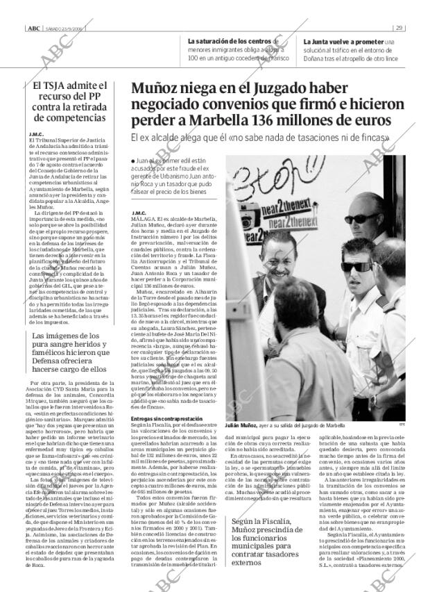 ABC SEVILLA 23-09-2006 página 29