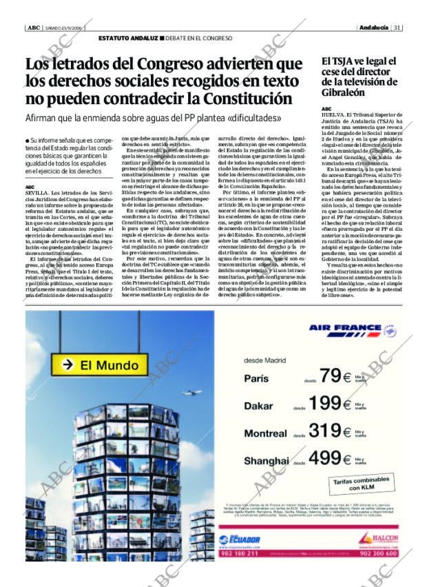 ABC SEVILLA 23-09-2006 página 31