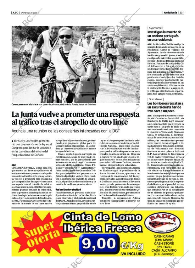 ABC SEVILLA 23-09-2006 página 33