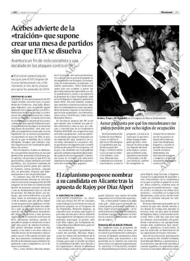 ABC SEVILLA 23-09-2006 página 39