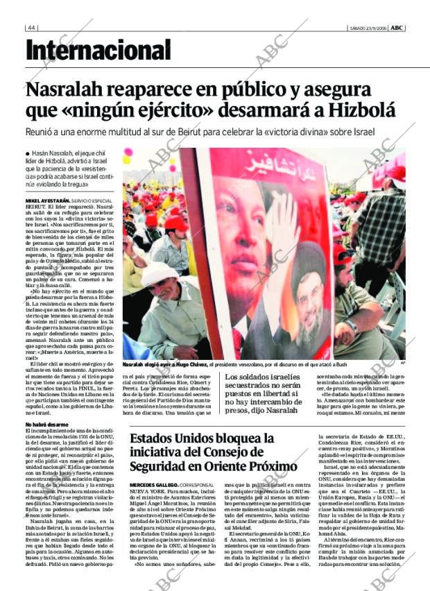 ABC SEVILLA 23-09-2006 página 44