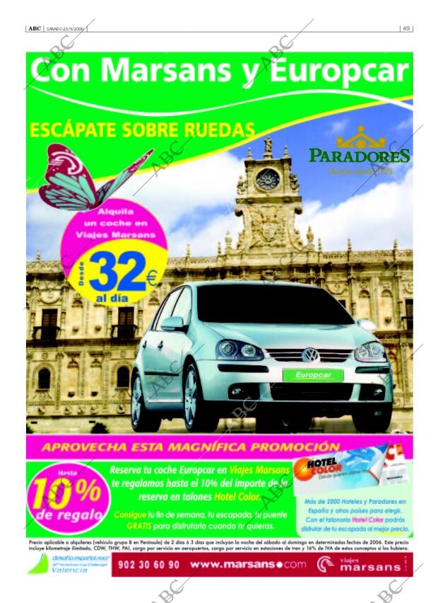 ABC SEVILLA 23-09-2006 página 49