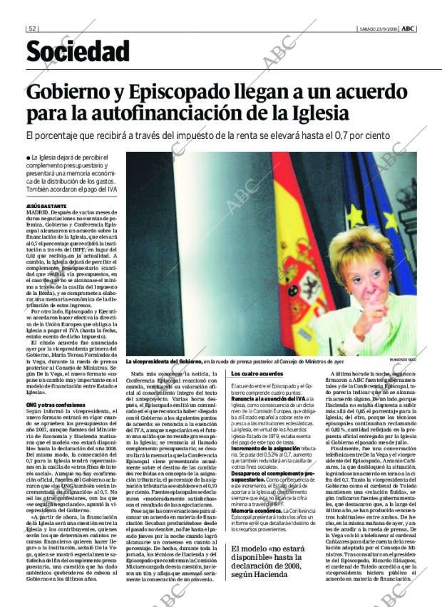 ABC SEVILLA 23-09-2006 página 68