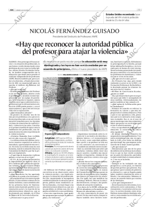 ABC SEVILLA 23-09-2006 página 69