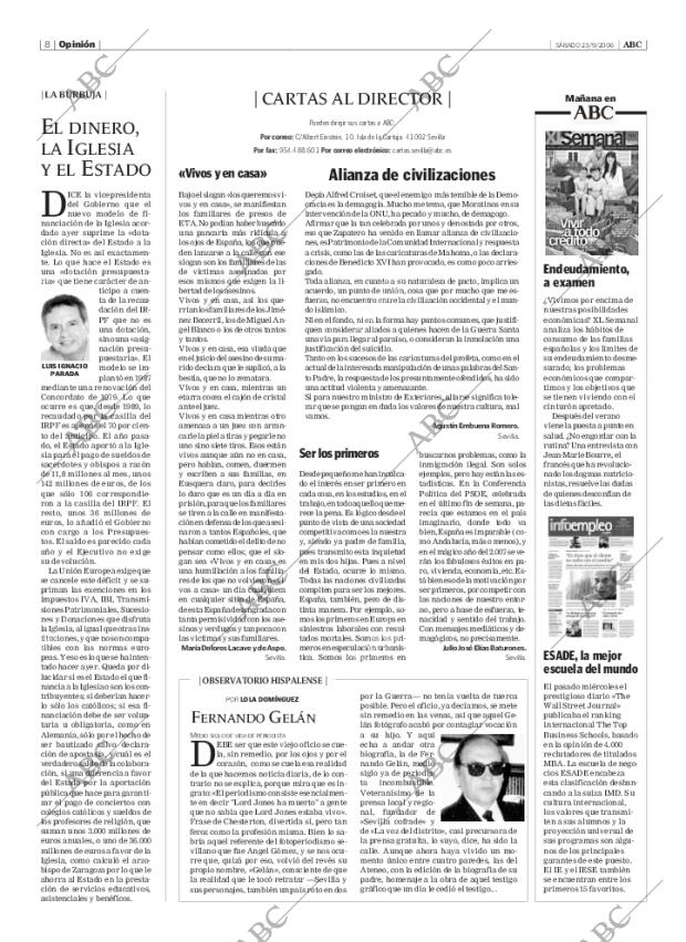 ABC SEVILLA 23-09-2006 página 8